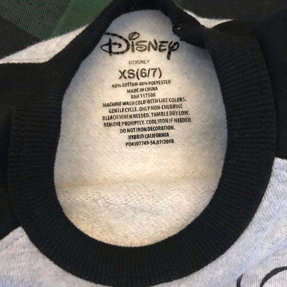 Mickey Mouse Sweatshirt Size XS (6-7) - Picture 2 of 3